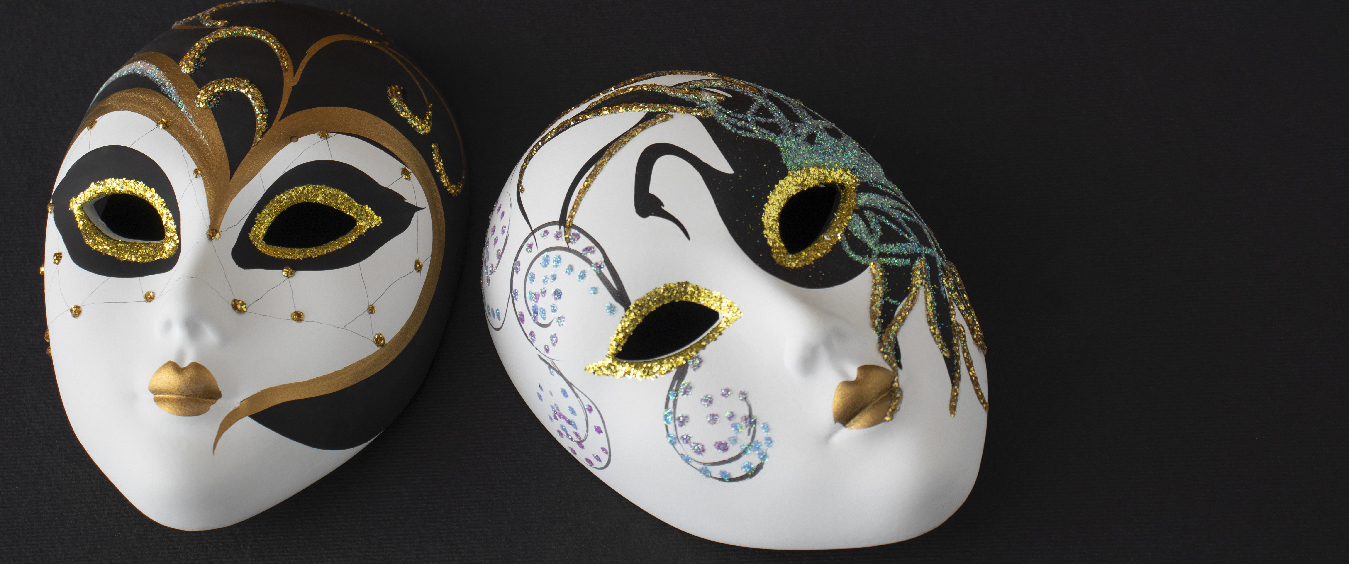 Máscaras e disfarces: Você é quem é? Ou um fantoche que só quer agradar aos outros?