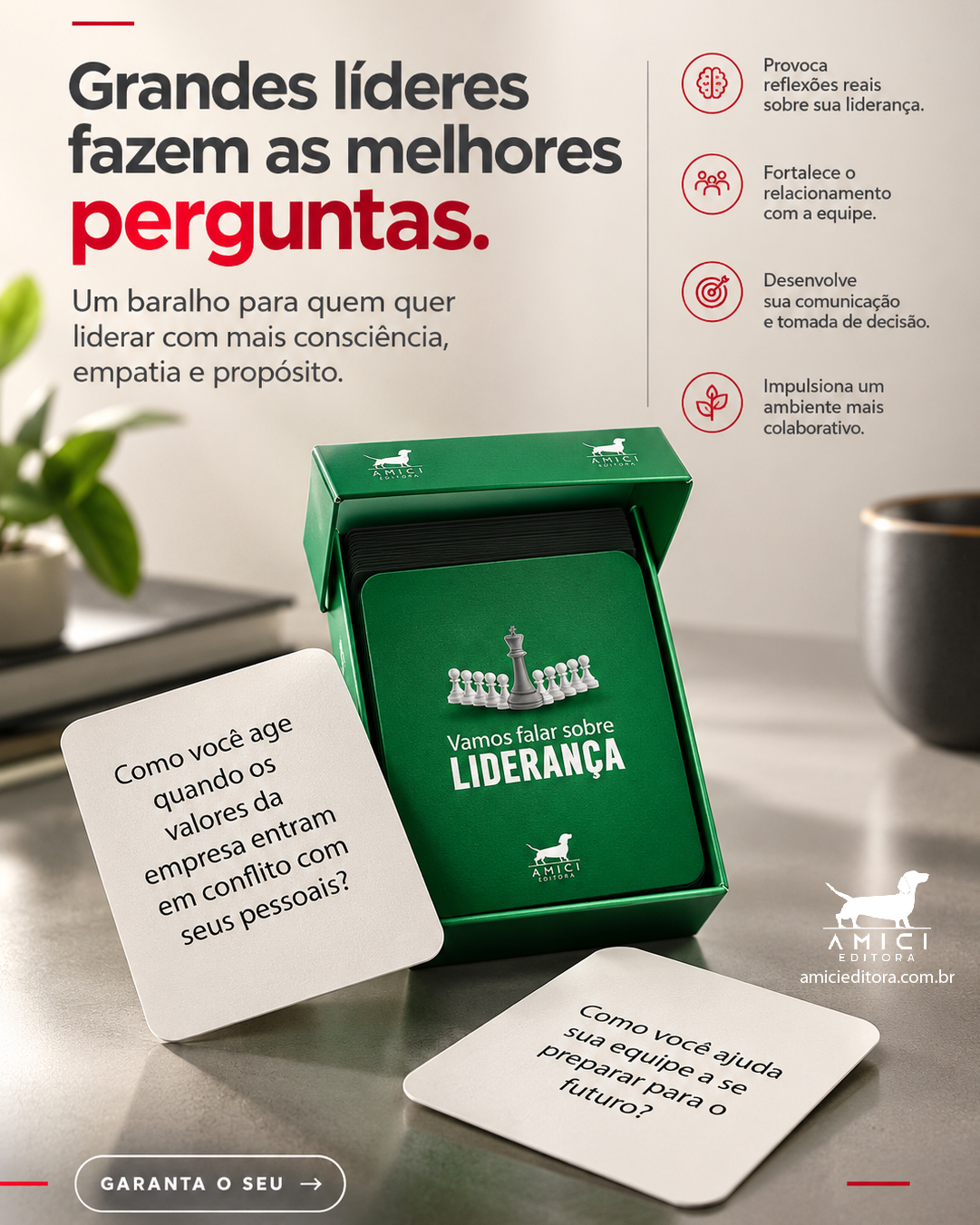 baralho como ser um bom líder